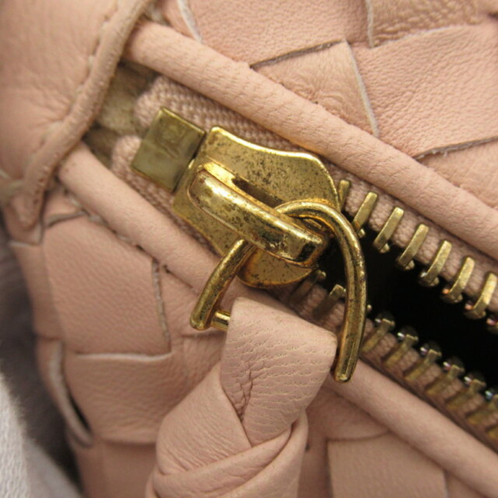 Bottega Veneta handbag leather pink beige - Picture 8 of 10